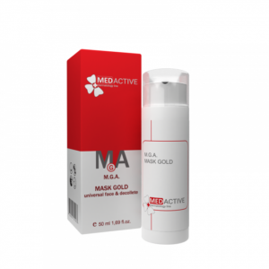 Универсальная маска для лица и декольте MedActive M.G.A. Mask Gold Universal Face & Decollete