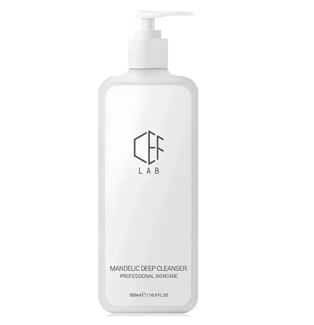 Гель для глибокого очищення з L-мигдальною кислотою CEF LAB Mandelic Deep Cleanser 500 мл