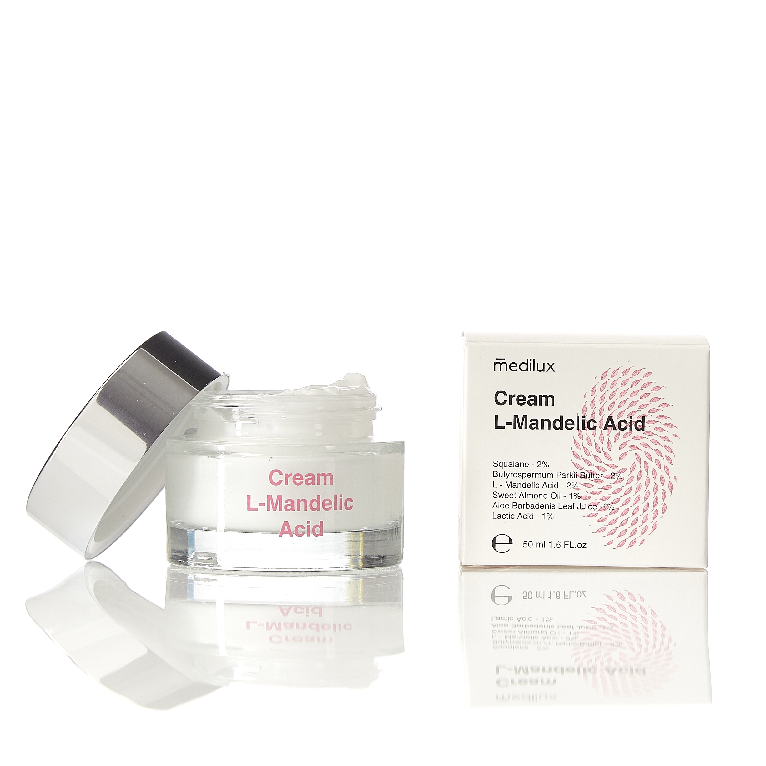 Крем з L-мигдальною кислотою Medilux  L-Mandelic Acid Cream 50мл