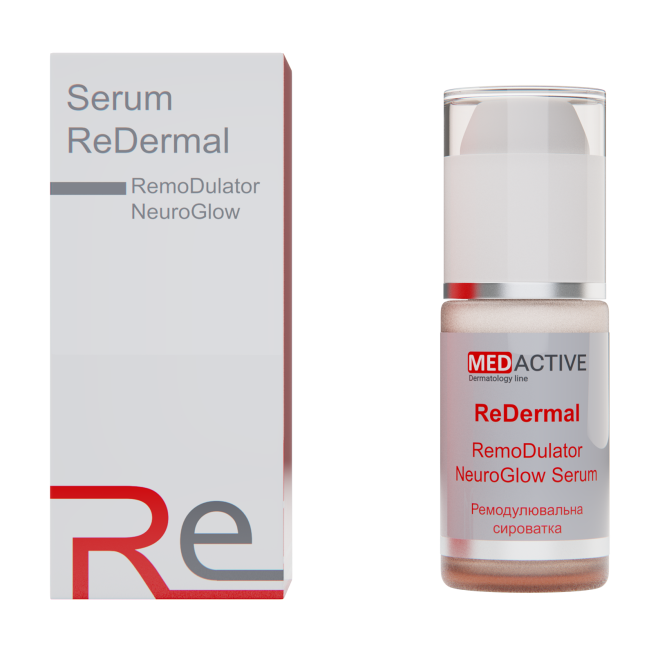 Ремодулювальна сироватка MedActive Serum Redermal RemoDulator NeuroGlow 30мл